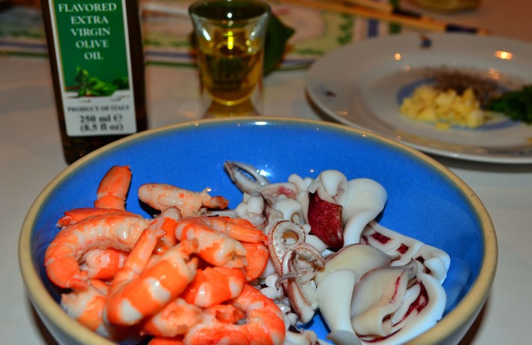 橄欖油海鮮沙拉3