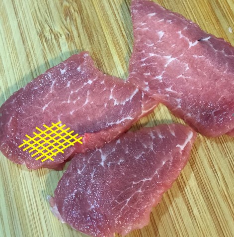 肉的切法3