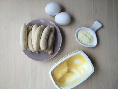 香蕉鬆餅材料