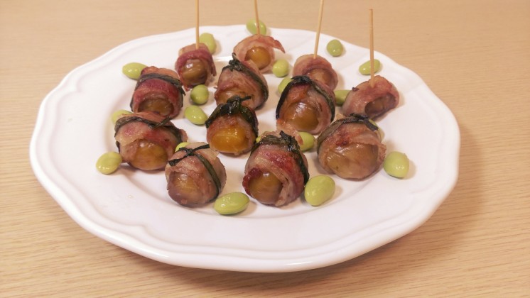 5 bacon chestnuts