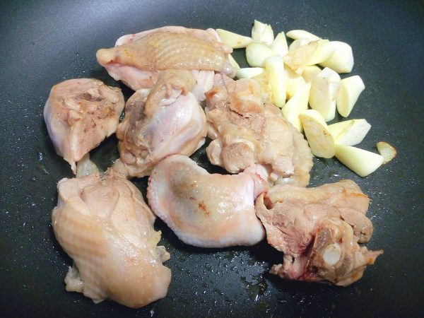 脆口筊白笋三杯鸡，筊白笋料理也可以很下饭！