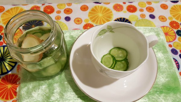 簡易製作黃瓜水-成品